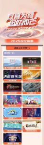 芒果台综艺IP经验丰富，《歌手2025》《中餐厅》系列备受瞩目