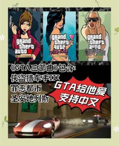 侠盗猎车手重制版三部曲-罪恶都市圣安地列斯开发与资讯
