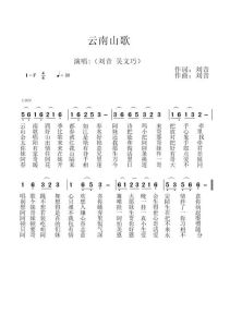 云南山歌粗话对唱歌词-云南山歌《妹在家中郎在外》，深情传唱夫妻情深