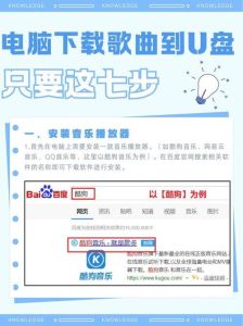 怎么下载mp3格式的歌曲到u盘-酷狗音乐下载MP3存U盘教程